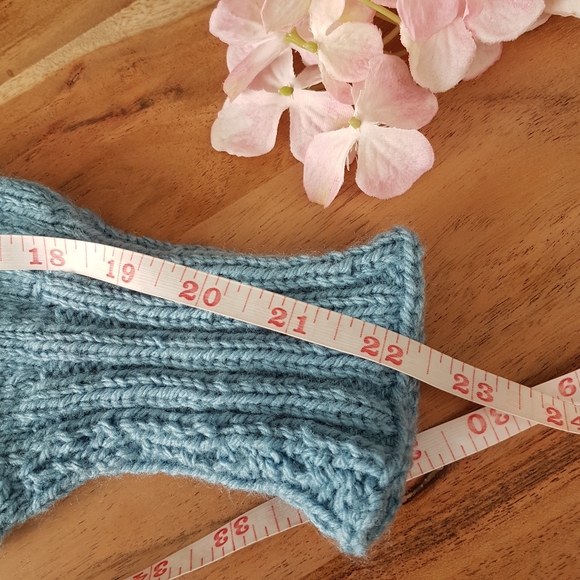 🌏 Handmade knit cardigan sweater x sz M/L - Picture 14 of 16